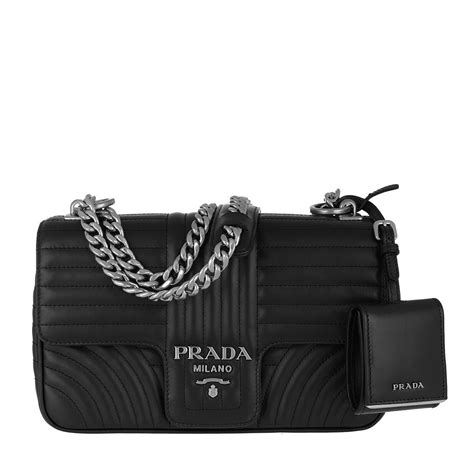 prada black ratenkauf|Prada black leather handbags.